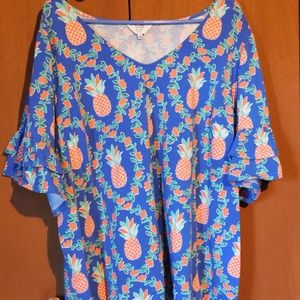 Crown and Ivy Pinapple Top